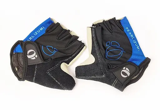 Велорукавиці Pearl Izumi LF-L003 з короткими пальцями ХL Black-Blue (G0001127) - фото 3