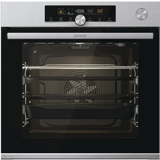 Духовой шкаф электрический Gorenje 77 л A+ пара приготовление на нескольких уровнях дисплей нержавеющая сталь