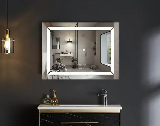 Дзеркало Mixxus Light MR01-70x50 (годинник, LED-підсвічування, антизапотівання) MI6000 - фото 10