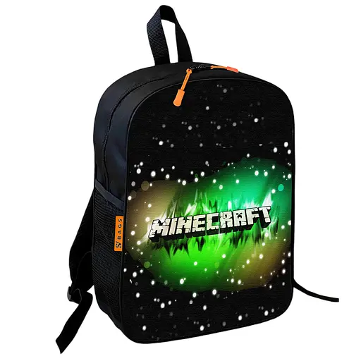 Набір дитячий Майнкрафт Кріпер "Minecraft" рюкзак 36х27см сумка-бананка, кружка з принтом для хлопчика (01555) - фото 2