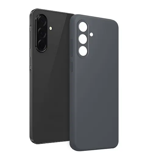 Чехол Make Samsung A36 Silicone Grey - фото 4