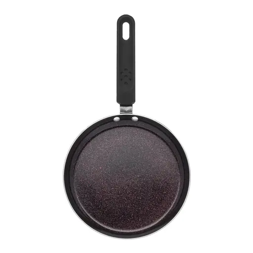 Сковорода для блинов Ø 20 см с антипригарным покрытием «Красный мрамор», A-plus Черный 87280 - фото 8