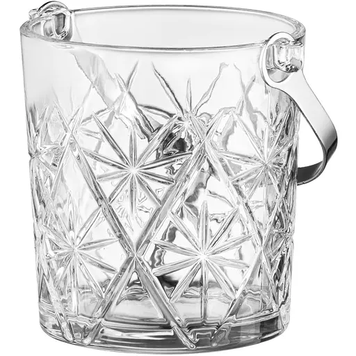 Відро для льоду Ardesto Alba зі щипцями 980 мл прозоре (AR5044) - фото 4
