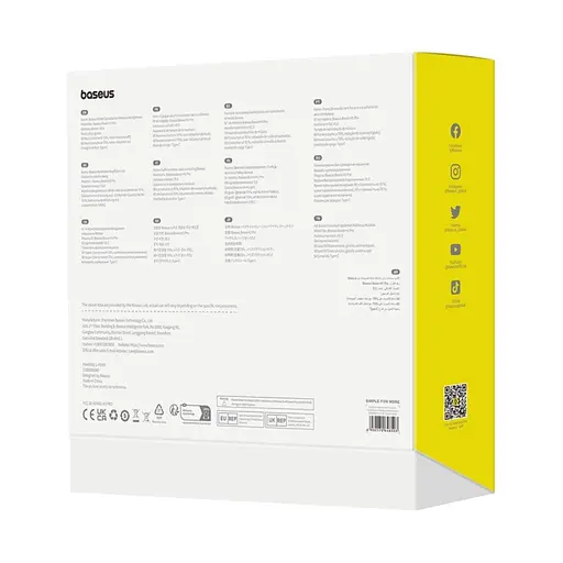 Бездротові навушники Baseus H1 Pro CN Bowie Noise-Cancellation Wireless Headphones, BT5.3, ANC, EQ, 60-80h, black - фото 8