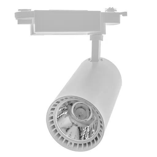 Светильник трековый поворотный LED KW-214/26W NW WH Brille 33-004