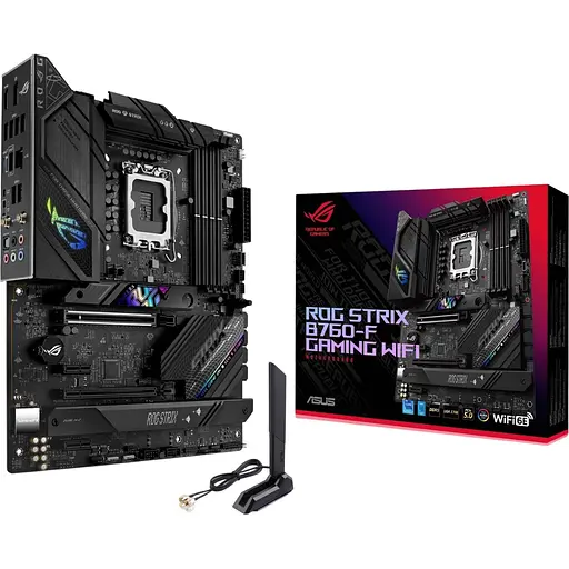Материнська плата Asus ROG Strix B760-F Gaming WIFI (90MB1CT0-M0EAY0) UA [143735]
