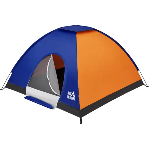 Палатка Skif Outdoor Adventure I 200x200 см Orange-Blue - фото 3