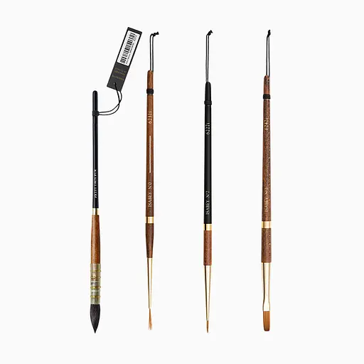 Набор кистей Isabey, 4 шт., профессиональный художественный комплект - фото 2