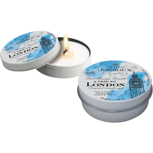 Масажна свічка Petits Joujoux A trip to London, 43 мл
