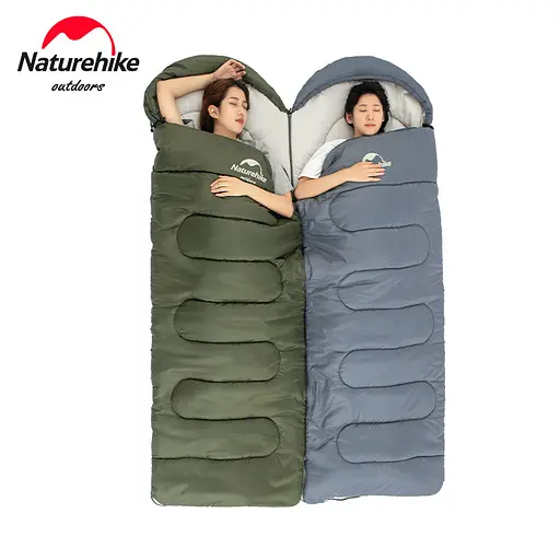 Спальный мешок Naturehike Y150L NH21MSD08 правый темно-зеленый - фото 3