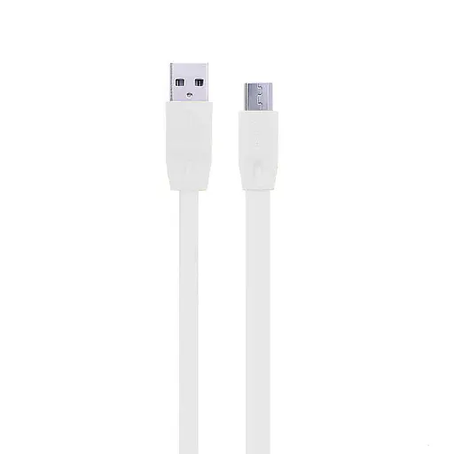Кабель Micro USB Remax Full Speed RC -001 м белый - фото 1