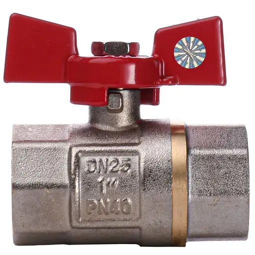 Кран кульовий прямий Q Professional 1″ ВВ КБ PN40 QP151 - фото 3