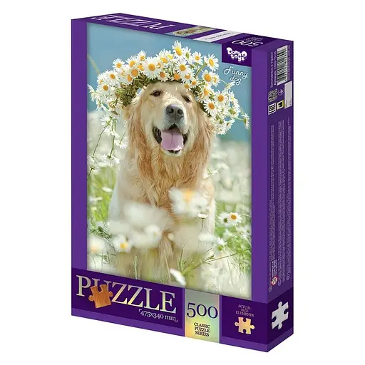 Пазли класичні Funny dog C500-15-12, 500 елементів