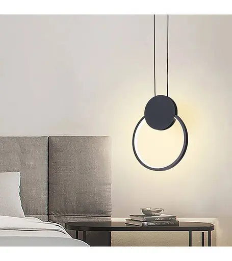 Люстра-підвіс Romin D821А чорний - фото 1