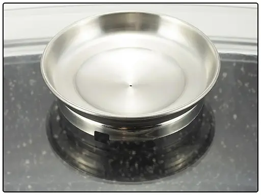 Гусятница индукционная 5.5 л с крышкой из жаропрочного стекла и аромаручкой с мраморным покрытием, Zauberg Черный 87598 - фото 5