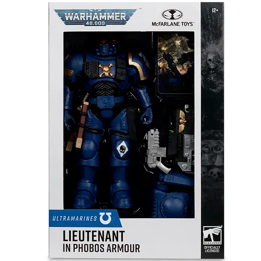 Фигурка Warhammer 40K Lieutenant in Phobos Armour - Ultramarines - 7in (Вархамер 40К) - фото 7