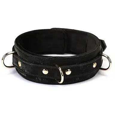 Ошейник с поводком Liebe Seele Boudoir Amor Collar With Leash Black - фото 3