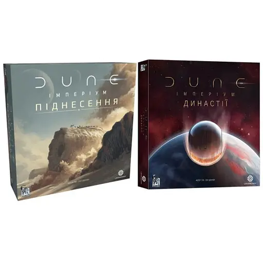 Настольная игра Geekach Games Набор дополнений к игре Дюна: Империум - Повстание + Династии (укр.) + уникальное промо! (GKCH181up+1) - фото 1