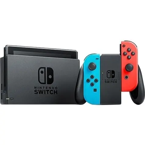 Портативна ігрова приставка Nintendo Switch with Neon Blue and Neon Red Joy-Con (045496452629) - фото 2