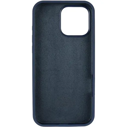 Чохол Epik Silicone Case Full Protective AA для Apple iPhone 13 Pro Max 6.7 Синій/Deep navy - фото 3