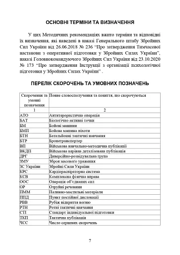 Психологічна підготовка військовослужбовців ЗСУ до перебування в умовах різкої зміни бойової обстановки та умовах примусової ізоляції - фото 8