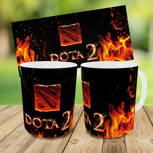 Набір: дитяча сумка-бананка+кружка Дота2 «Dota 2» 32х15см, бананка для хлопчика через плече на подарунок (00904) - фото 3