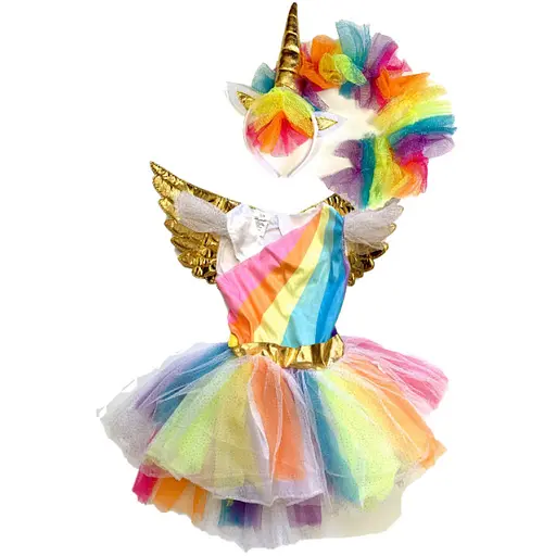 Костюм детский карнавальный Devilon Единорог 92-104 см (ЕЕ392А)