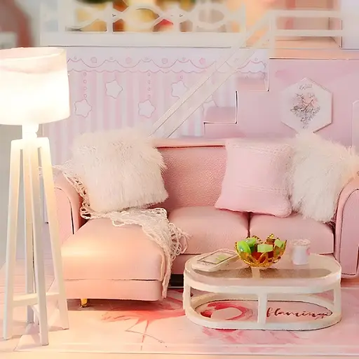 3D конструктор Румбокс Ляльковий будиночок Sweet Story своїми руками, світлові ефекти - фото 7