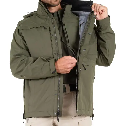 Куртка First Tactical Tactix Parka System L Зелений - фото 7