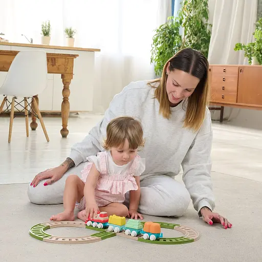 Игровой набор Chicco Eco+ Детская железная дорога (11543.00) - фото 9