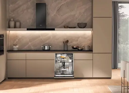 Посудомоечная машина Whirlpool встраиваемая, 14 комплектов A+++, 60 см, дисплей, белый - фото 2