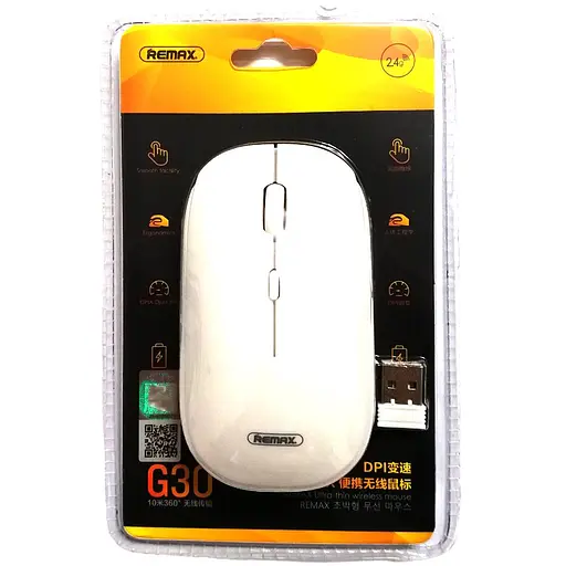 Мышь REMAX Ultra Thin Wireless G30 - фото 4