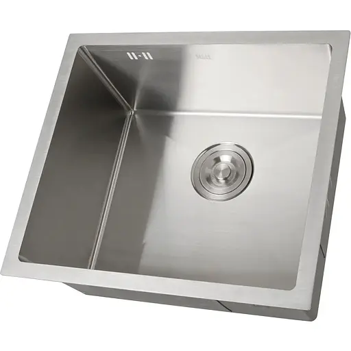 Кухонная мойка Nett NS-5045 из нержавеющей стали 50 см под столешницу - фото 2