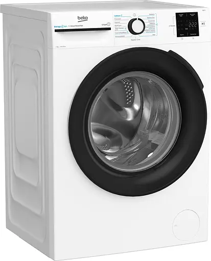 Стиральная машина Beko фронтальная 9 кг 1200 A+++ 55 см дисплей инвертор пара белый - фото 2