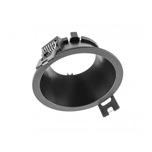 Корпус світильника точкового KERLA, IP20, PC, круглий, Ø85x36 мм, чорний | Line F | Арт. OP-KERLKW-00 - фото 1