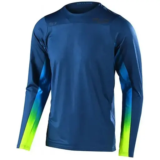 Велоджерси Troy Lee Designs Skyline LS Jersey Jet Fuel M Navy (1106-341420003)