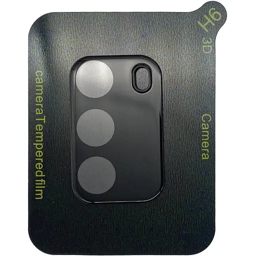 Захисне скло на камеру DK 3D Color Glass для Xiaomi Poco M3 black