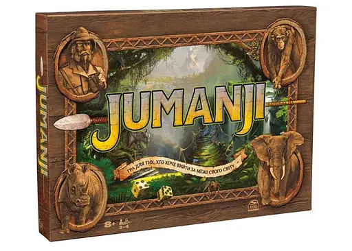 Настільна гра Spin Master Джуманджі (Jumanji) (укр.) (SM33610/6072999)