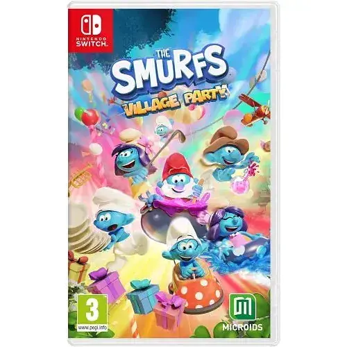 Гра The Smurfs Village Party (російські субтитри) (Nintendo Switch)