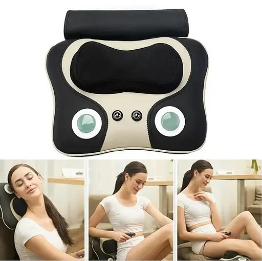 Гібридна масажна подушка Lumbar Vertebra Massage Machine B51 для всього тіла - фото 8