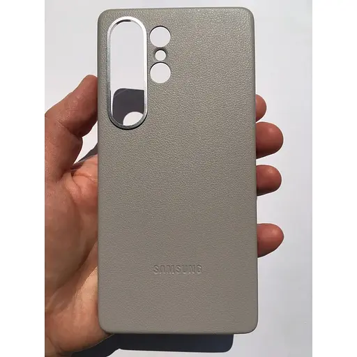 Оригінальний протиударний шкіряний чохол Samsung Kindsuit Case для Galaxy S25 Ultra Grey EF-VS938PBEGWW - фото 2