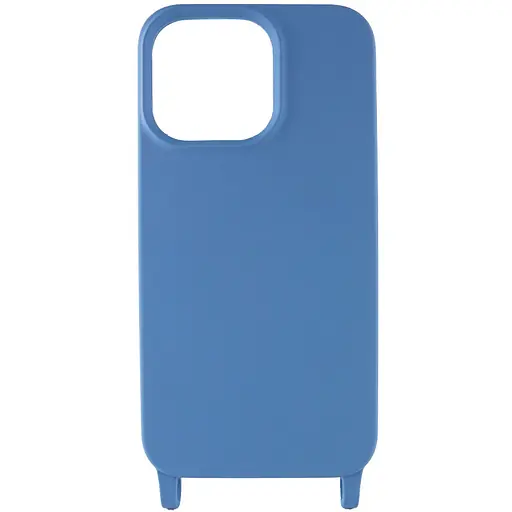 Чехол Epik TPU two straps California для Apple iPhone 13 Pro Max 6.7 Синий/Cosmos blue - фото 2