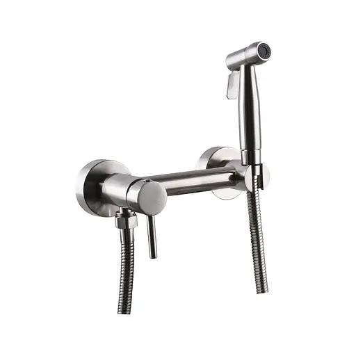 Змішувач для гігієнічного душу зовнішнього монтажу 150 мм Globus Lux GLN-6SS-106MIX 000022017, Нержавіюча сталь - фото 2