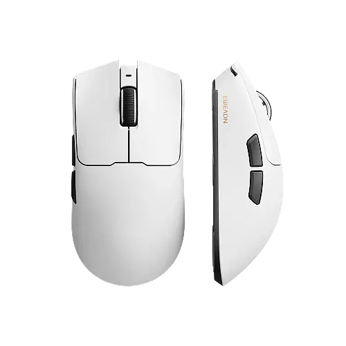Игровая беспроводная мышка EWEADN S9 Pro / Три режима подключения / Сенсор PAW3395 / 26000 DPI / White - фото 1