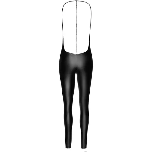 Комбінезон Noir Handmade F306 Mirage catsuit With jewelry rhinestOne chain adorning The back - M - фото 6