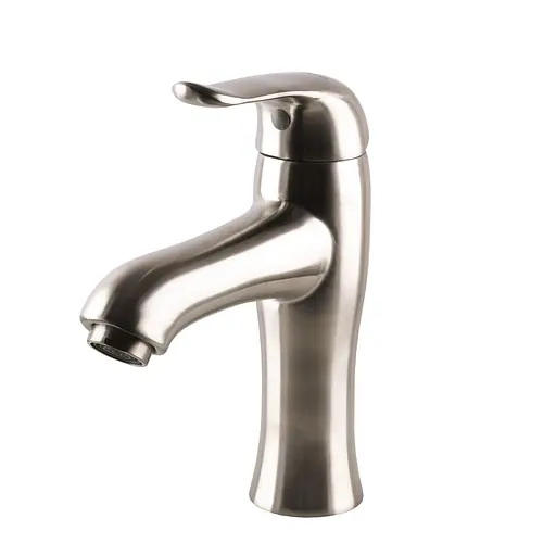 Змішувач для умивальника Globus Lux Leon SL-401 Нержавіюча сталь - фото 1