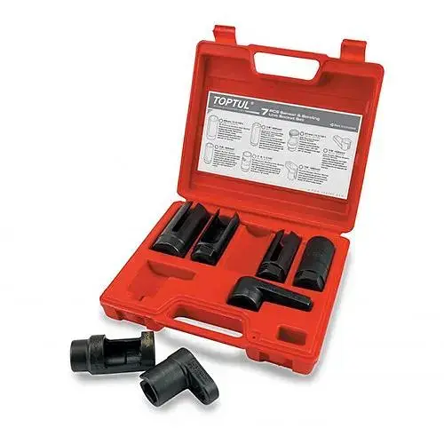 Комплект спецголовок 7 шт. Toptul hoz0009444 - фото 1