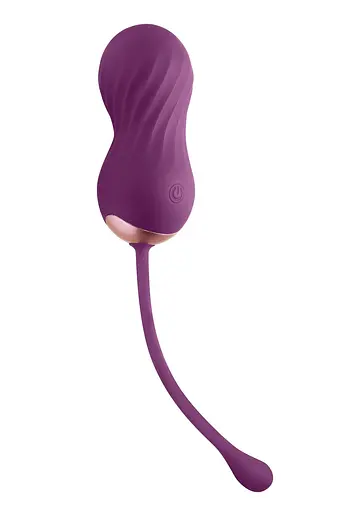 Вагінальні кульки Pleasures Premium Etherea 8,5 см (фіолетовий) - фото 5