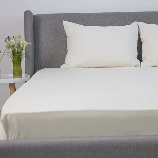 Простынь ТЕП Velour с резинкой молочная, 160 x 200 (2-04756_33915) - фото 2