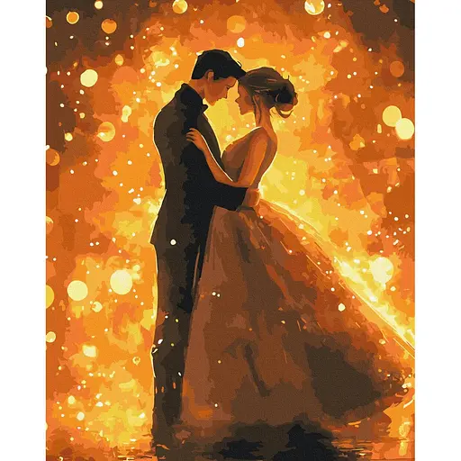 Картина за номерами на підрамнику Brushme Магія кохання